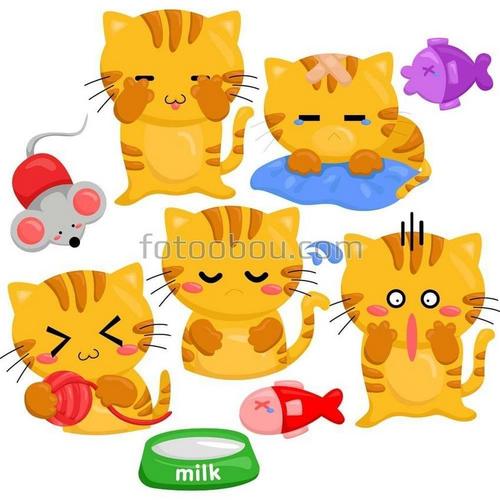 для девочек, для мальчиков, для детей, животные, кошки