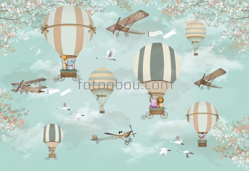 детские, воздушные шары, шары, для мальчиков, для девочек, самолет, слон, жираф, лев, бегемот, обезьяна, лебеди