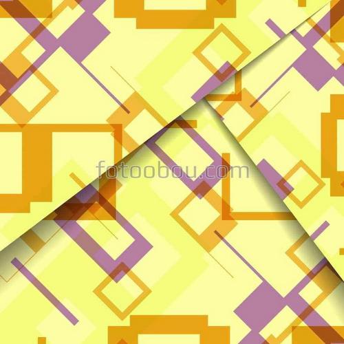 абстракция, фигуры, квадраты, геометрия