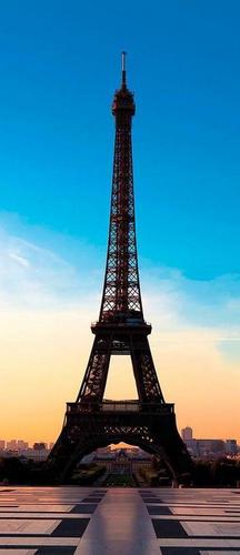 башня, небо, закат