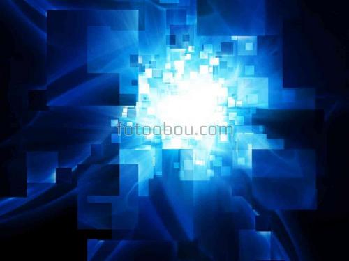 абстракция, геометрия, линии, фигуры, хаос, куб, взрыв