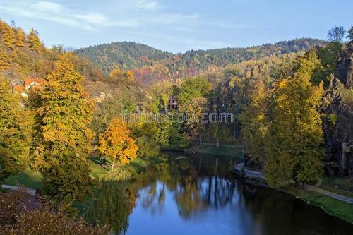 Просторы, горы, лес, река, небо