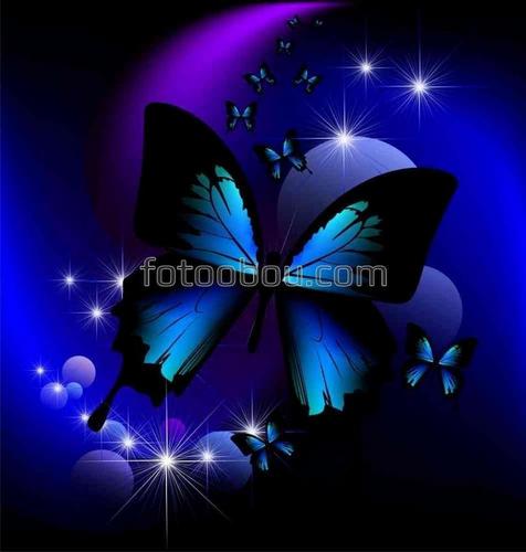 бабочка, абстракция, для детей, для мальчика, для девочки