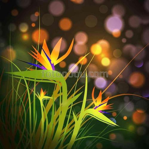 природа, трава, цветы