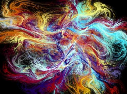 абстракция, дым, туман