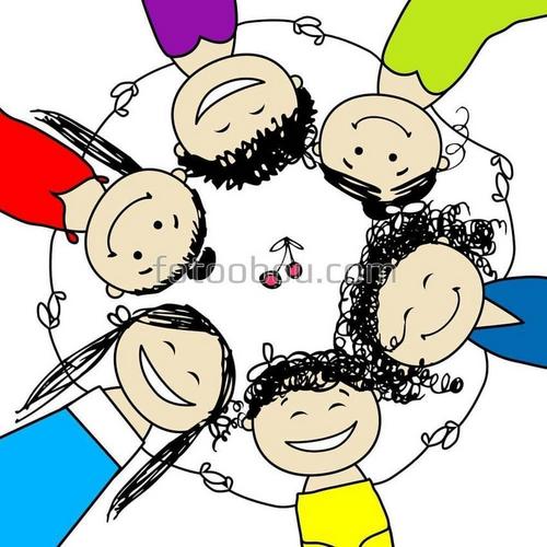 компания, друзья, хоровод, для детей, для мальчика, для девочки