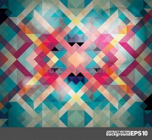 абстракция, линии, фигуры, хаос, геометрия