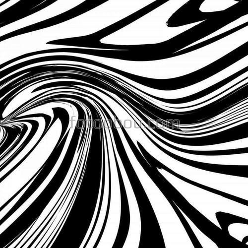 абстракция, зебра