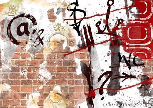 кирпич ,стена ,граффити 