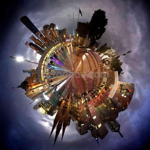 абстракция, небоскребы, город