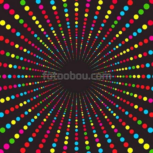 туннель, абстракция, огни, фантастика