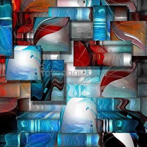 абстракция, плитка