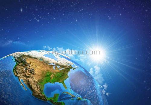 космос, орбита, солнце, рассвет, солнце