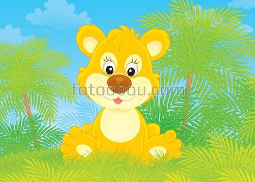 для, детей, животные, львы, африка, сафари