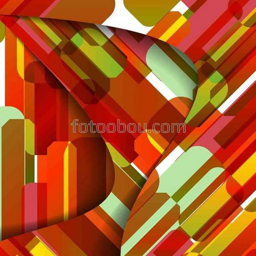 абстракция, фигуры, геометрия