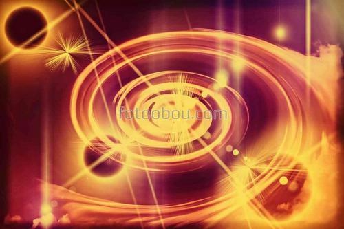 абстракция, лучи, вселенная