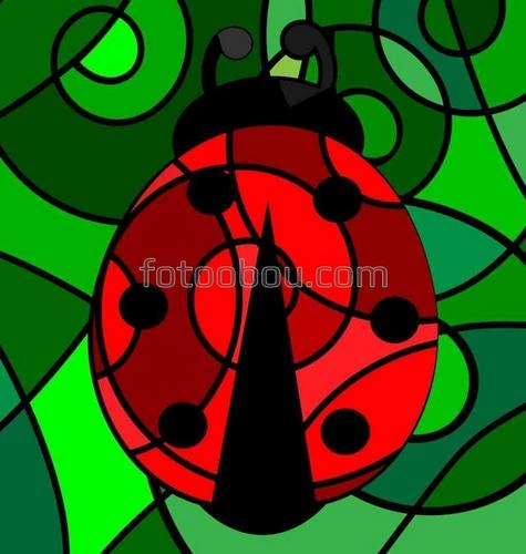 абстракция, геометрия, линия, фигура, букашка