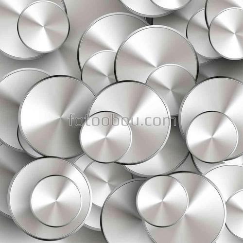 абстракция, геометрия, цилиндры, сталь