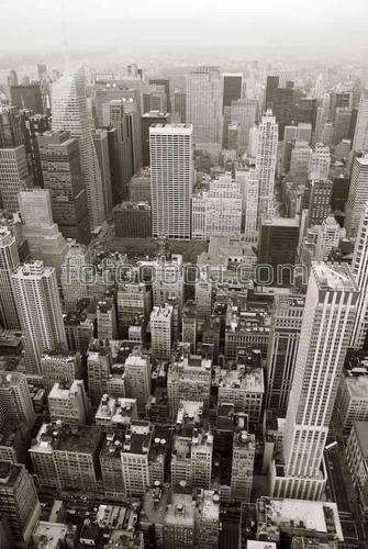 нью-йорк, небоскребы, архитектура, город