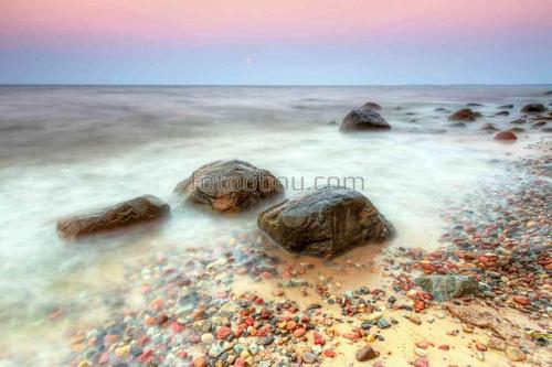 природа, море, галька, камни, пляж, песок