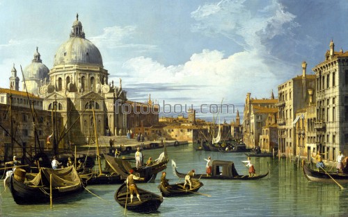 Венеция, старый город, город, гондолы, речка